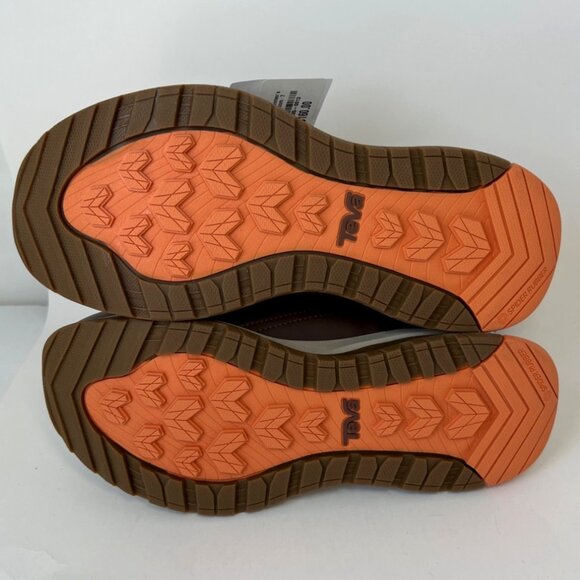 Teva Auroris Boots Waterproof Ankle High Boots Tan Brown Women Size 7 - Picture 4 of 8